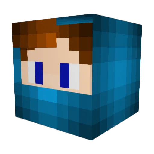 jumperx710 Minecraft avatar head, 3D render