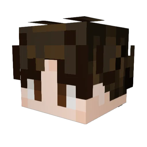 jun0p3r_com Minecraft avatar head, 3D render