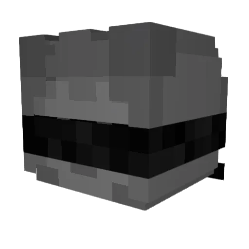 jun1orjos4y Minecraft avatar head, 3D render