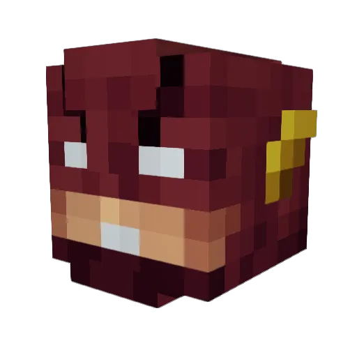 jun_weiiiiiii Minecraft avatar head, 3D render