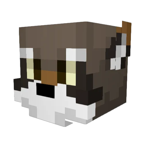 junaeoo Minecraft avatar head, 3D render