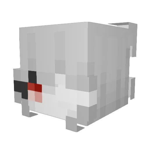june1111 Minecraft avatar head, 3D render