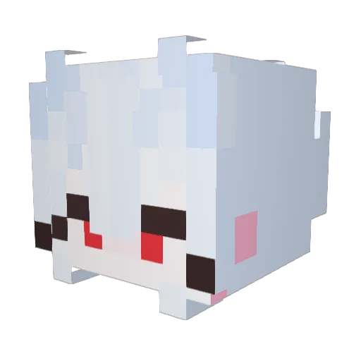 jung6 Minecraft avatar head, 3D render