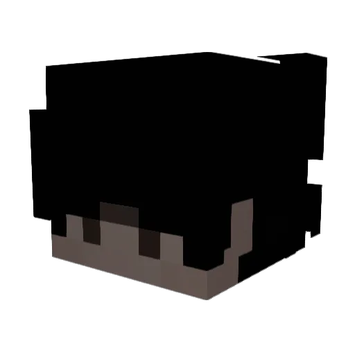 jungd0ng Minecraft avatar head, 3D render