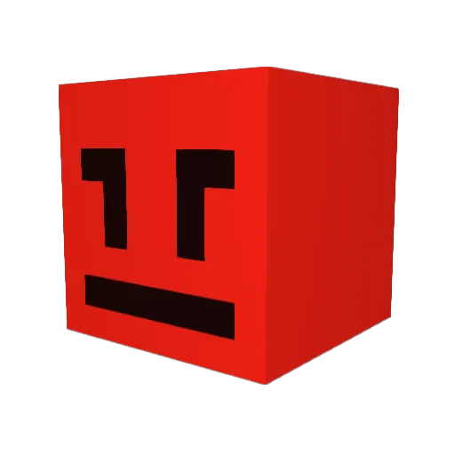 junio4 Minecraft avatar head, 3D render