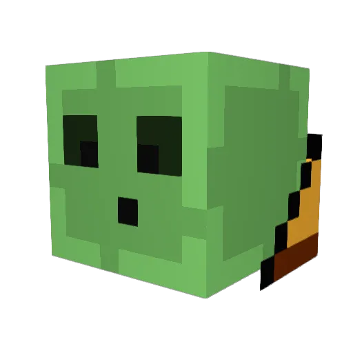 juniorburger1 Minecraft avatar head, 3D render