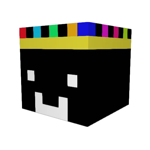 juniorr562 Minecraft avatar head, 3D render
