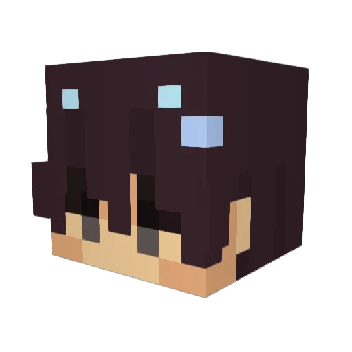 junipero7 Minecraft avatar head, 3D render