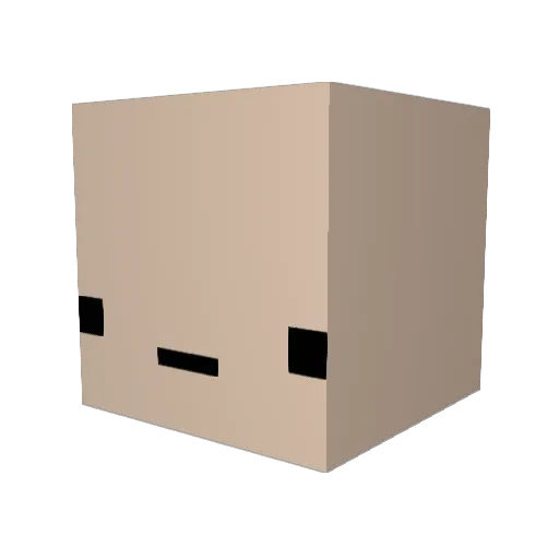 junnnnnnnnnnnnne Minecraft avatar head, 3D render