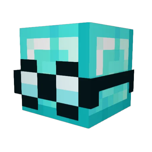 junodostres Minecraft avatar head, 3D render