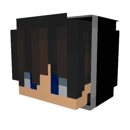 junseo3309 Minecraft avatar head, 3D render