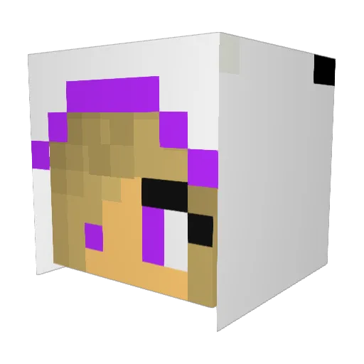 jupitersdarling Minecraft avatar head, 3D render