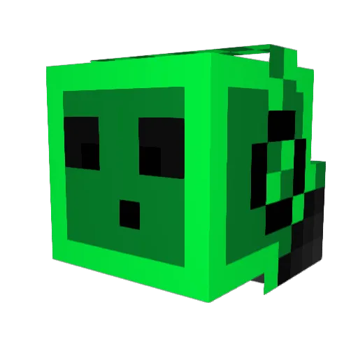 juragamer77 Minecraft avatar head, 3D render