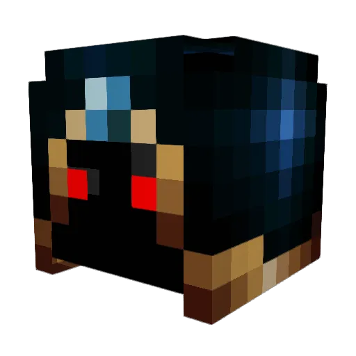 jurassicminer Minecraft avatar head, 3D render