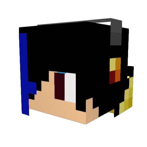 jurgen30042002 Minecraft avatar head, 3D render