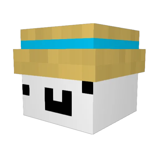 juri_lil Minecraft avatar head, 3D render