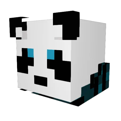 juriaanq Minecraft avatar head, 3D render