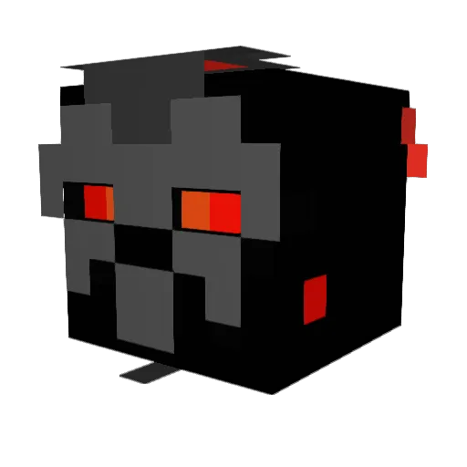 jurrianberends Minecraft avatar head, 3D render