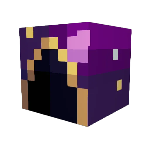 juss_chriss Minecraft avatar head, 3D render