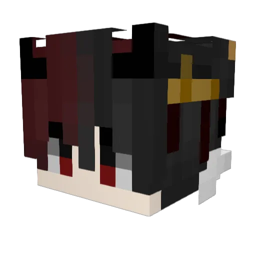 justMyt1x Minecraft avatar head, 3D render