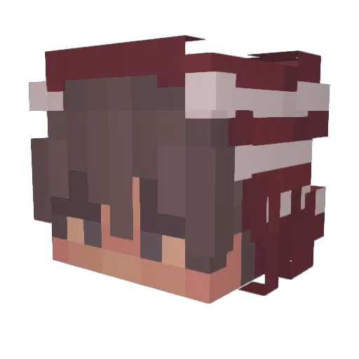 just_Reudi Minecraft avatar head, 3D render