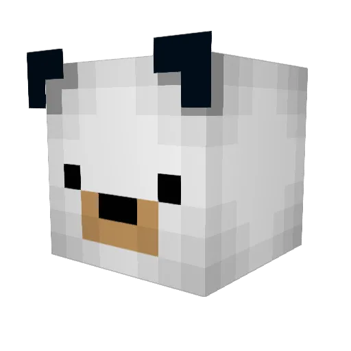 just_a_Dreamer Minecraft avatar head, 3D render