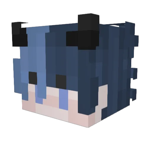 just_goat08 Minecraft avatar head, 3D render