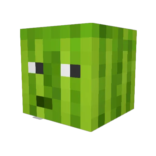 just_kota Minecraft avatar head, 3D render