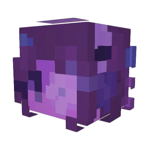 just_megami Minecraft avatar head, 3D render