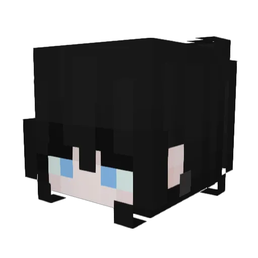 just_orl Minecraft avatar head, 3D render