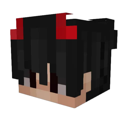 justaaron3580 Minecraft avatar head, 3D render