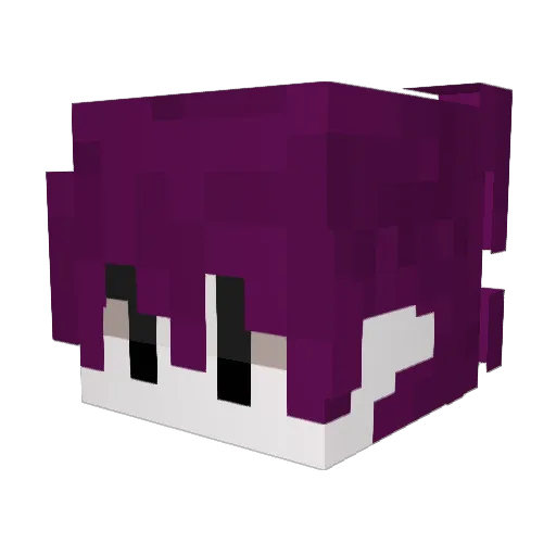 Minecraft-Avatar von justcozmo: Kopf als 3D-Render