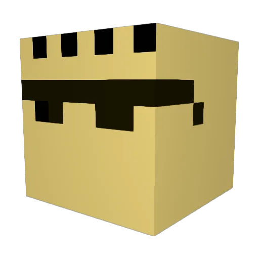 justdaniiscul Minecraft avatar head, 3D render