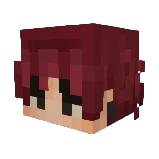 justgrohlwithit Minecraft avatar head, 3D render