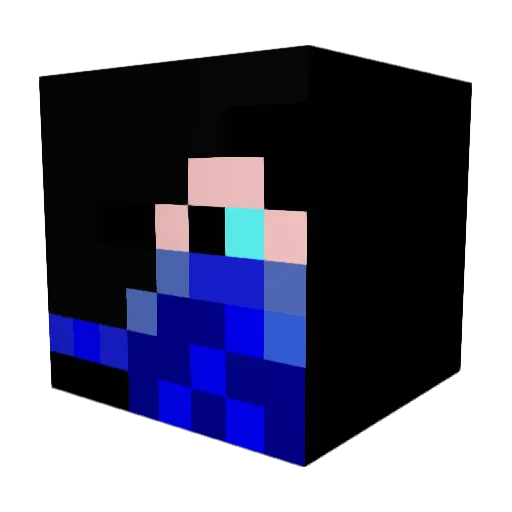 justin5251 Minecraft avatar head, 3D render