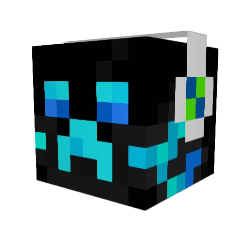 justin8778 Minecraft avatar head, 3D render