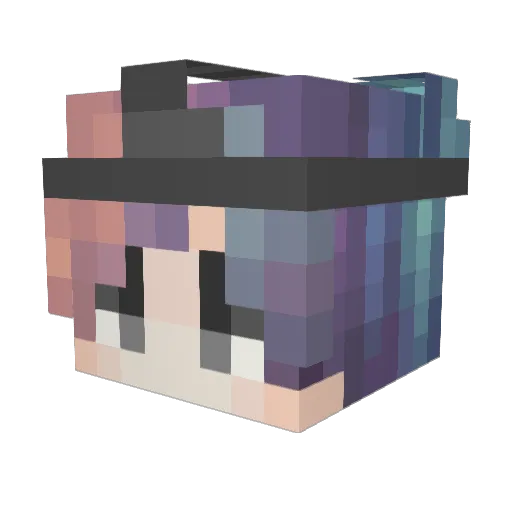 justinl3141 Minecraft avatar head, 3D render