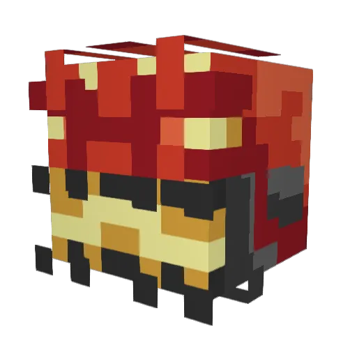 justinvogel02 Minecraft avatar head, 3D render