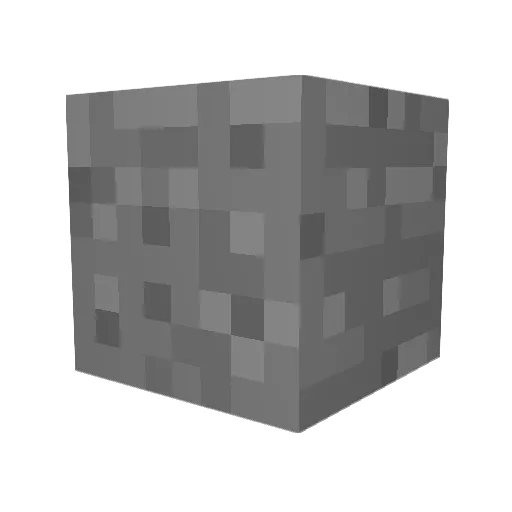 justinwalton Minecraft avatar head, 3D render
