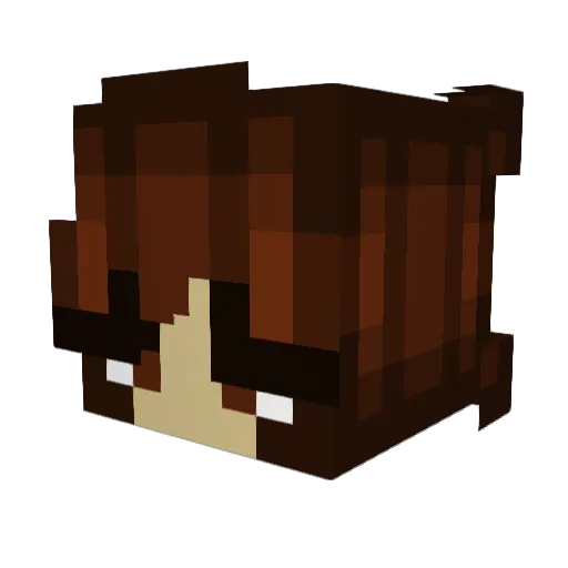 justjoeyk Minecraft avatar head, 3D render