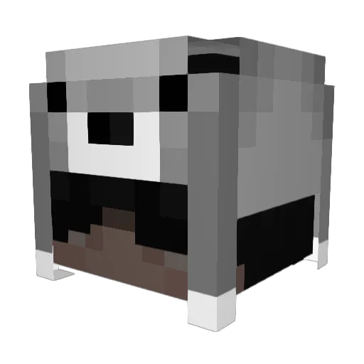 justmark106 Minecraft avatar head, 3D render