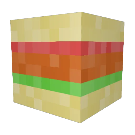 justplayin777 Minecraft avatar head, 3D render