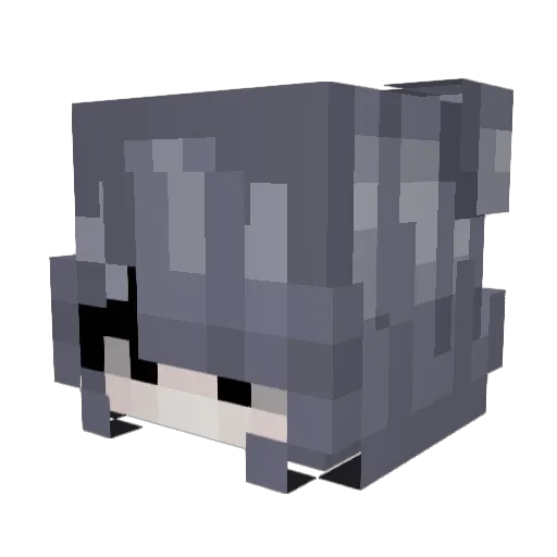 justsumho3 Minecraft avatar head, 3D render