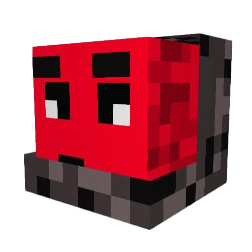 justus_rules Minecraft avatar head, 3D render