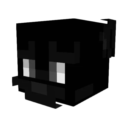 justxjeyy Minecraft avatar head, 3D render