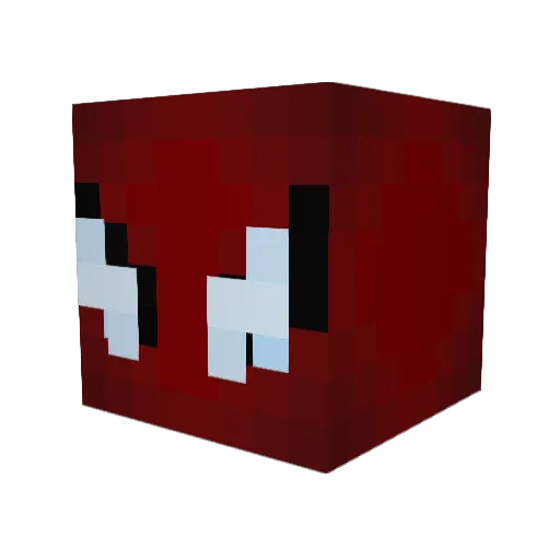 juwon2693 Minecraft avatar head, 3D render