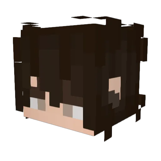 juyh777 Minecraft avatar head, 3D render