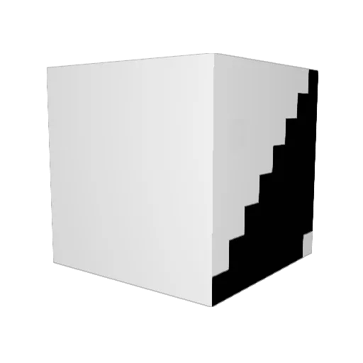 juyl97 Minecraft avatar head, 3D render