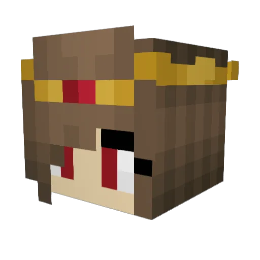 juyshek69 Minecraft avatar head, 3D render