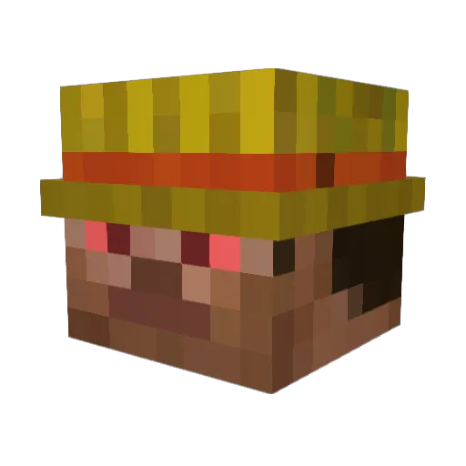 juzefsmyra58 Minecraft avatar head, 3D render
